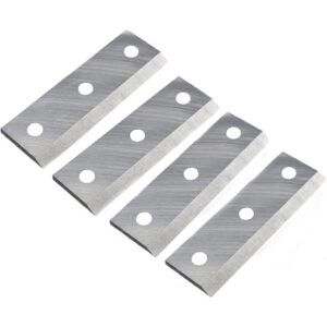 GARDENBEAUT Ersatzklingen für S3 Häcksler, 4 Stück (2er Set)